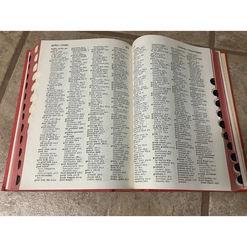 Roget's International Thesaurus, 1946, Rare Edition Thomas Y Crowell (1960) HC‎